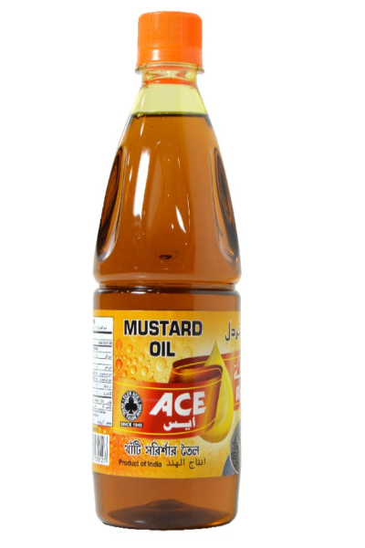 Ace Mustard Oil Available Packaging 250 ml & 1 litre