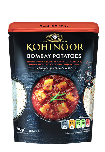 Kohinoor Bombay Potatoes 300gm