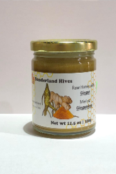 Ginger Honey (Unpasteurized)