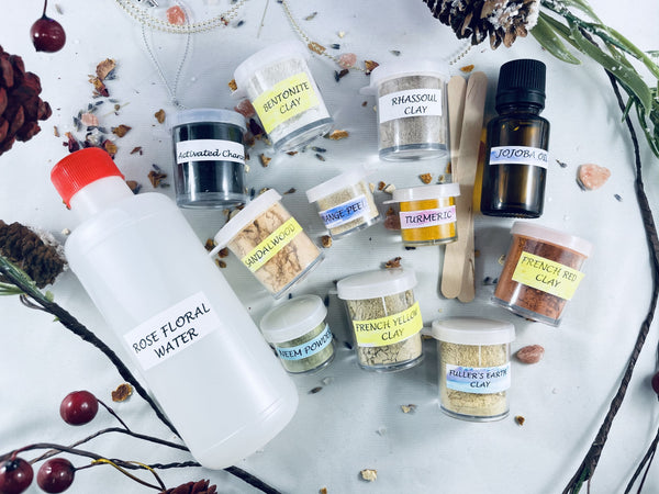 DIY Clay Face Mask Kit