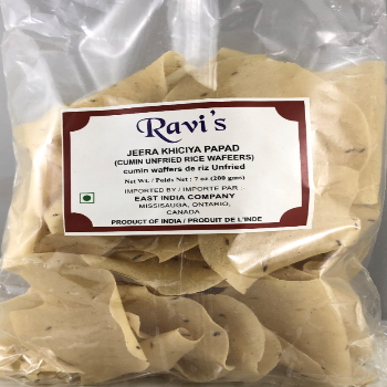 Ravi's Jeera Papad