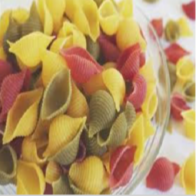 Tri Colour Shell Pasta - Organic