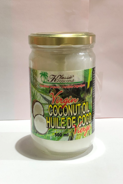 Coconut Oil - Virgin Organic 500 ml