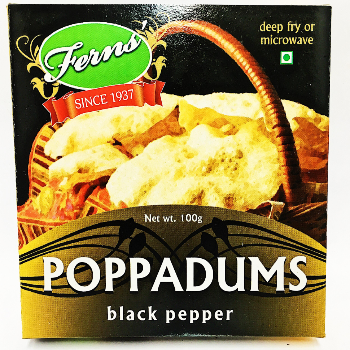 Ferns Black Pepper Papad