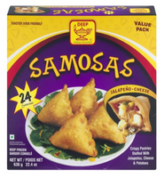 DEEP Jalapeno Cheese Samosas (24 Pcs)