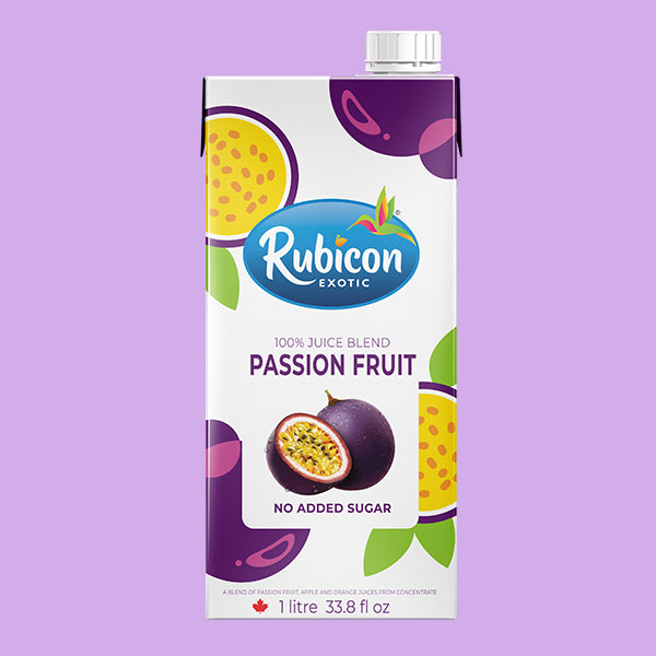 Rubicon Passion Fruit no added sugar