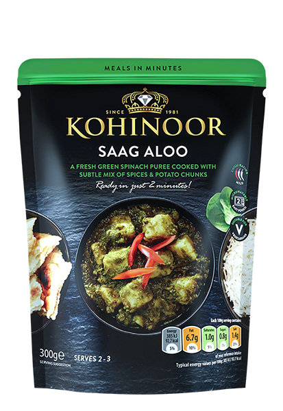 Kohinoor Saag Aloo 300gm