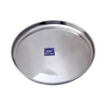 Steel Thali Plain