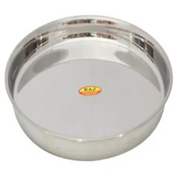 Steel Thali Beaded